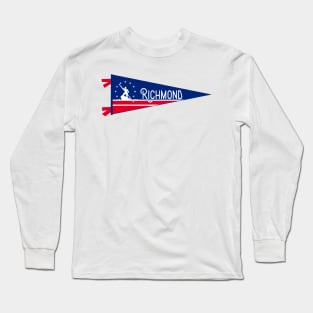 Richmond Flag Pennant Long Sleeve T-Shirt